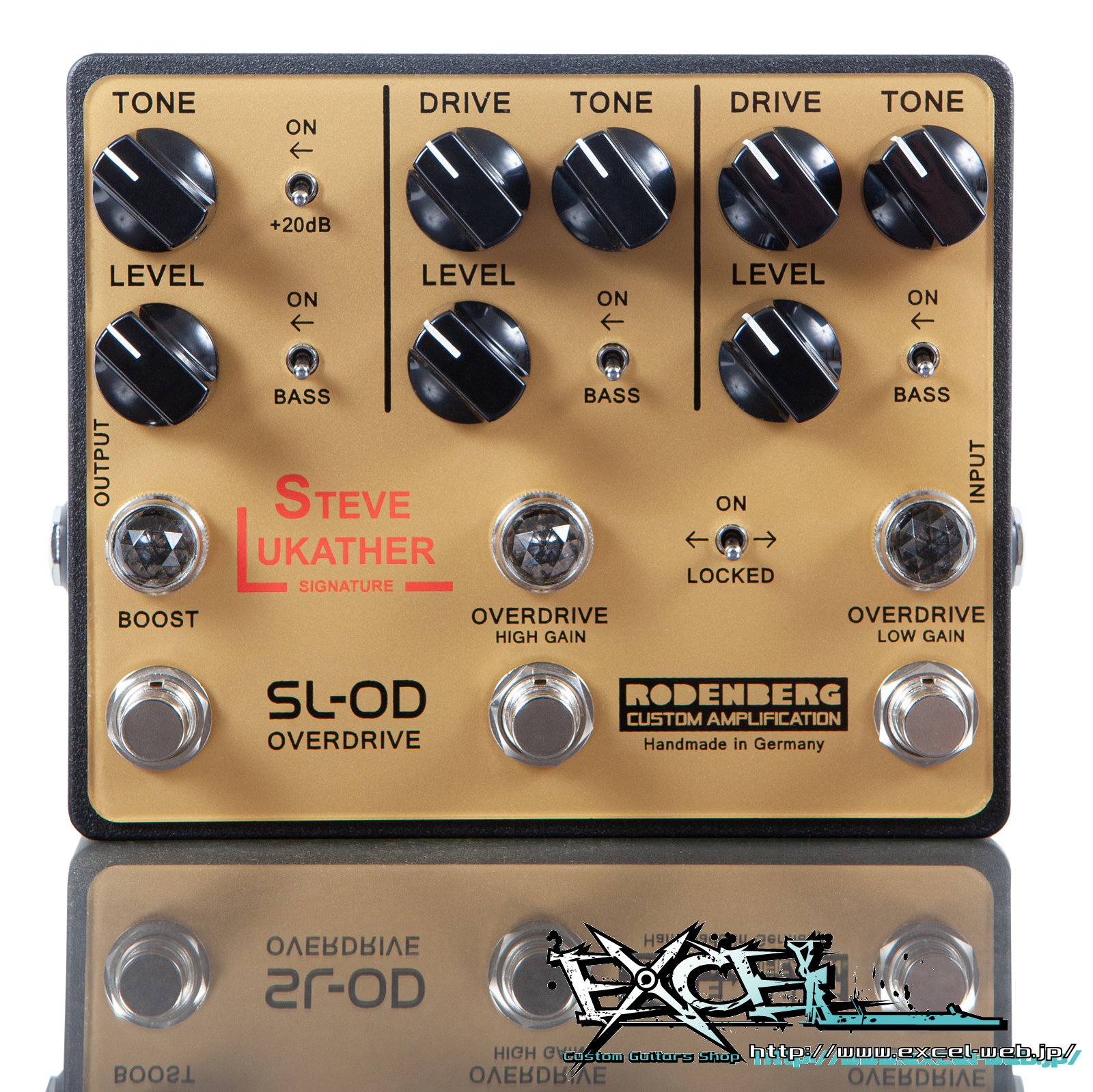 RODENBERG正規輸入品|SL-OD LUKE-OD Steve Lukather Signature Overdrive RODENBERG正規輸入品|SL-OD LUKE-OD Steve Lukather Signature Overdrive